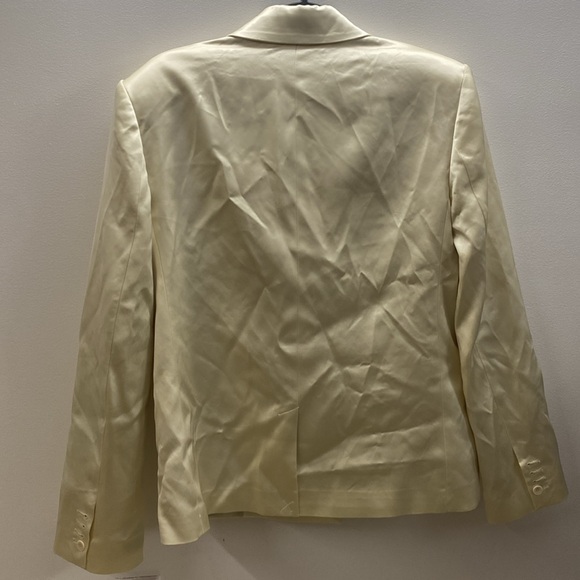 NWOT Helsa Womens S Oversized Blazer Jacket Satin - Picture 2 of 13